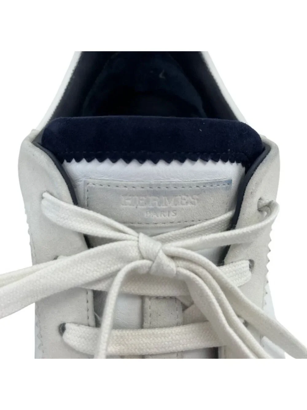 Hermes Bouncing Sneakers 44 White Navy